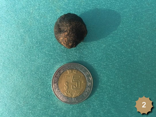 Meteoritos por unidad