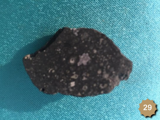 Meteoritos por unidad